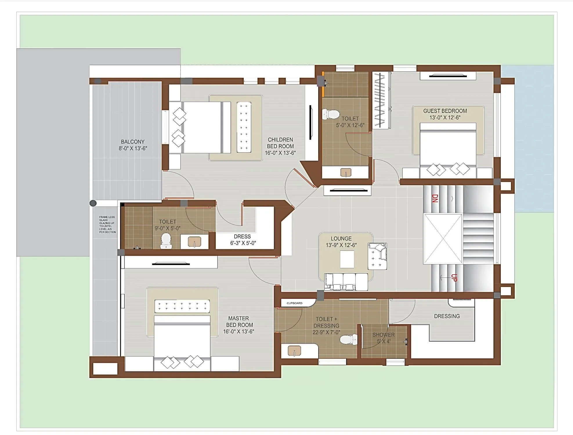Surya Villaza · Type A · First floor