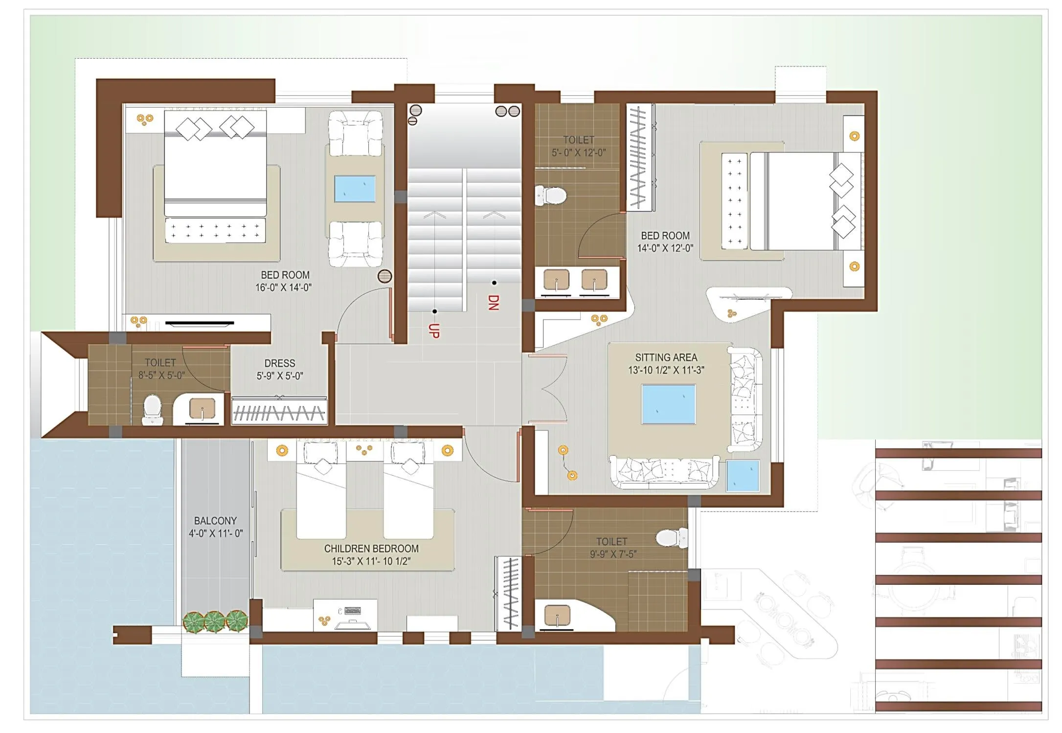 Surya Villaza · Type B · First floor